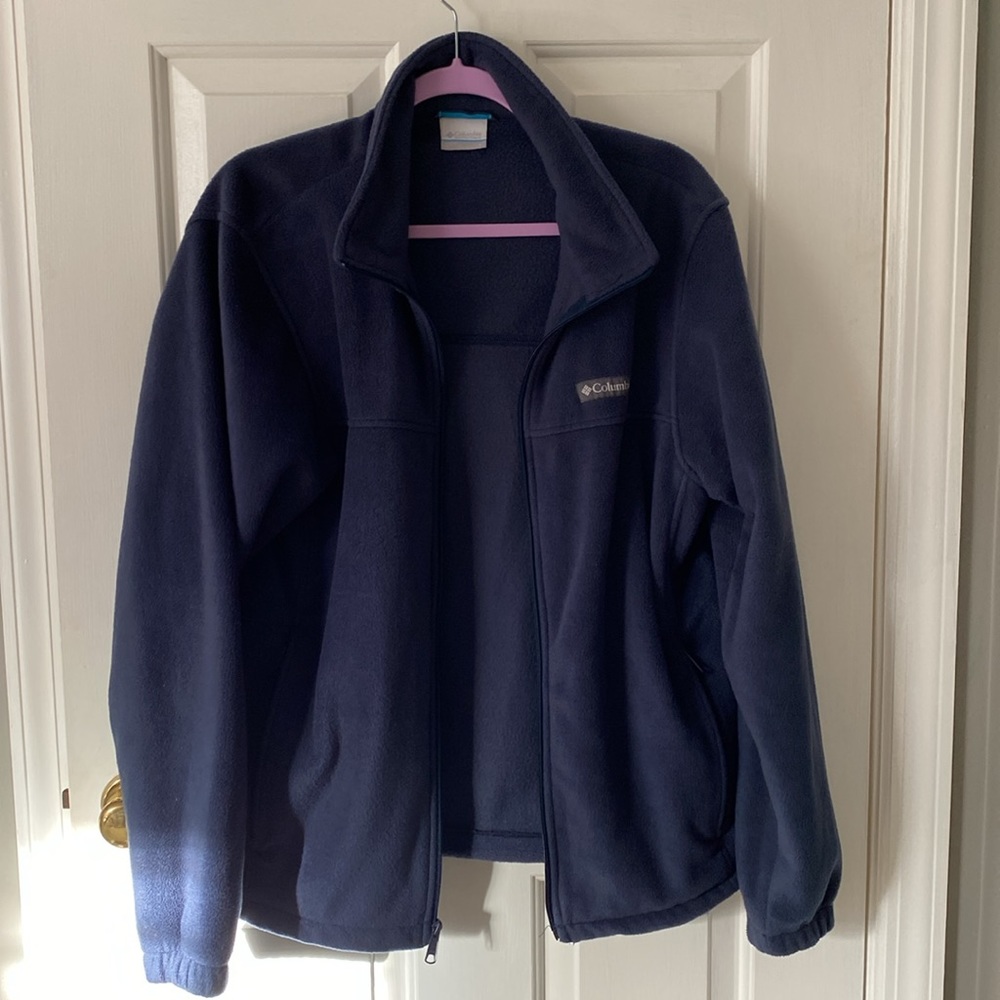 Columbia Navy color L size Spring Fleece